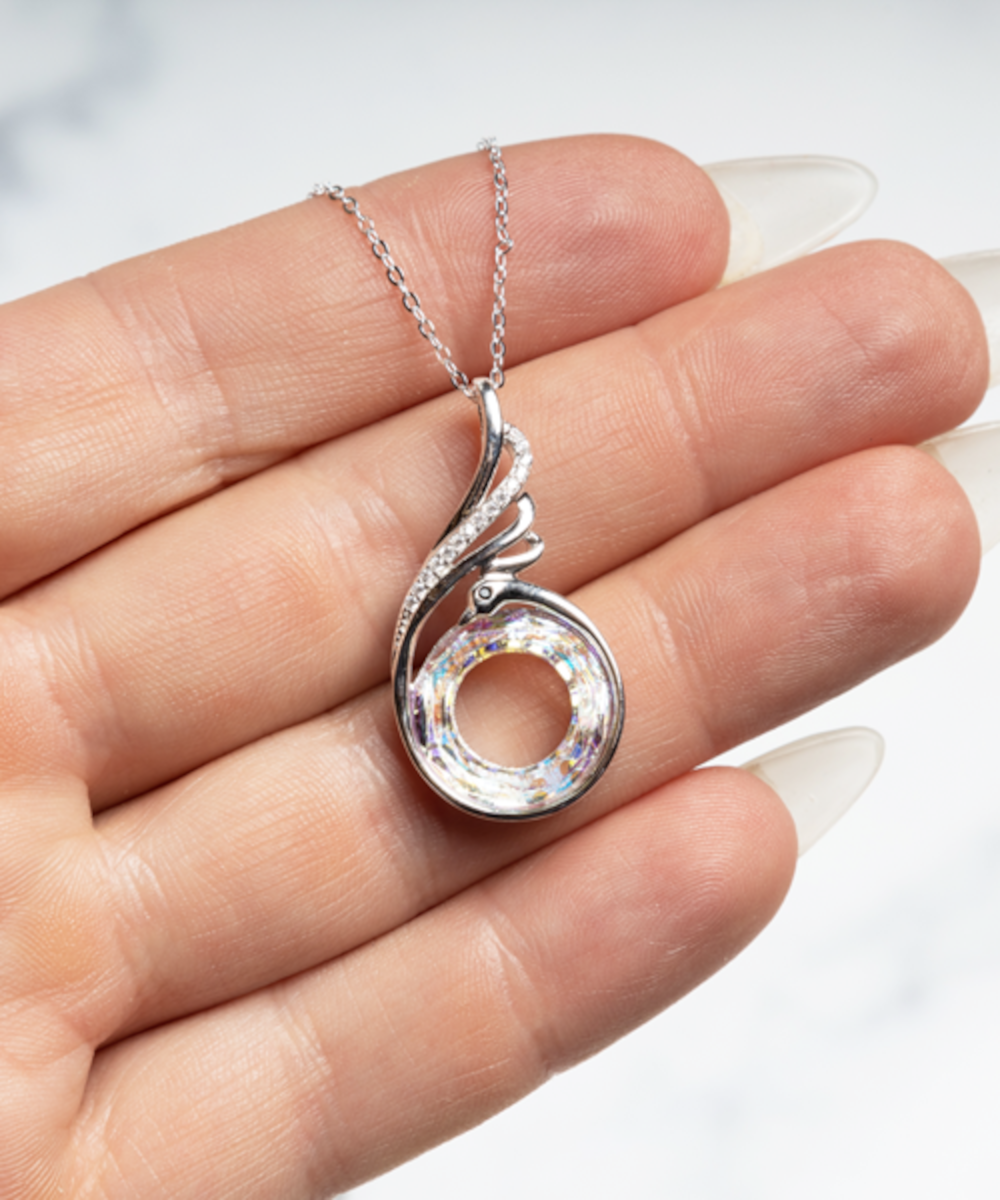 To My Soulmate - Rising Phoenix Sterling Silver Necklace