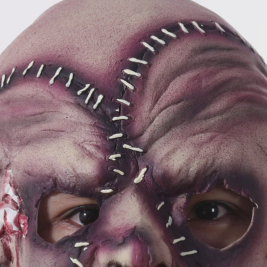 Three-sided Grimace Horror Halloween Party Mask