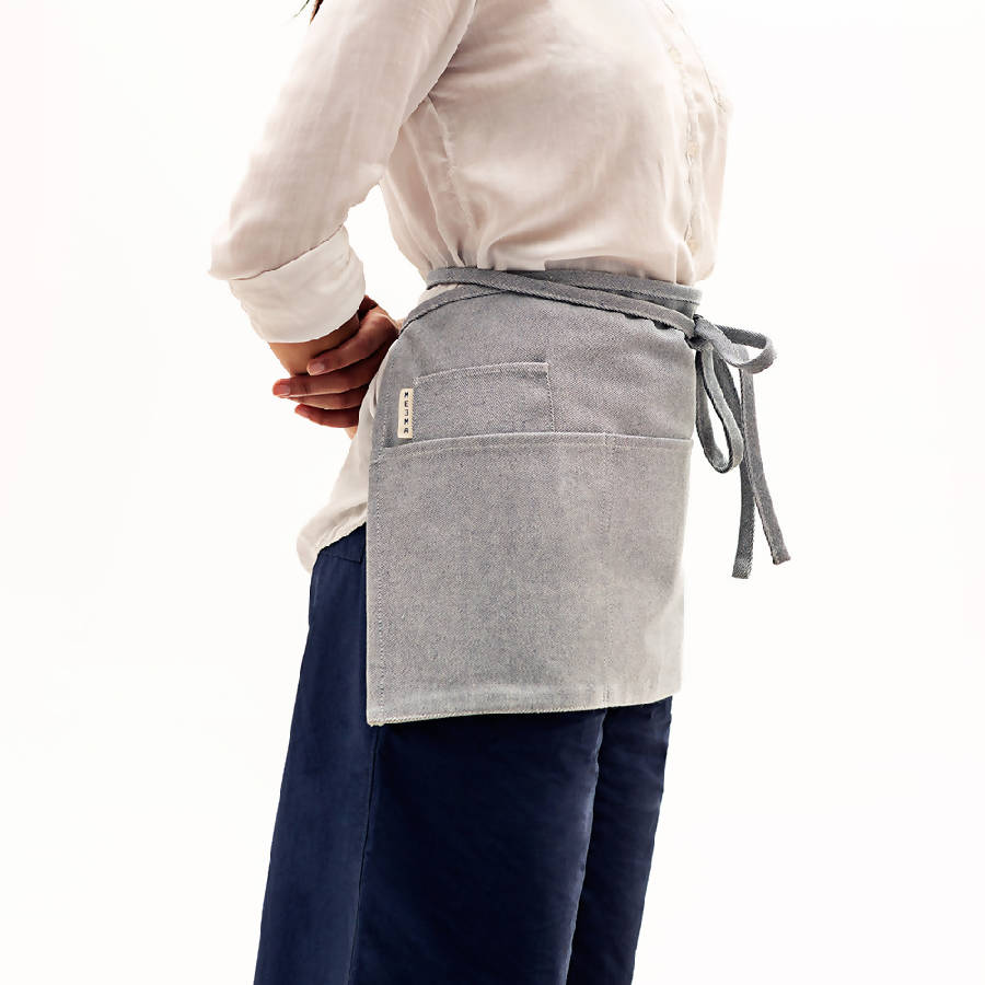 Meema Blue Waist Apron - The Perfect Blend of Style and Functionality