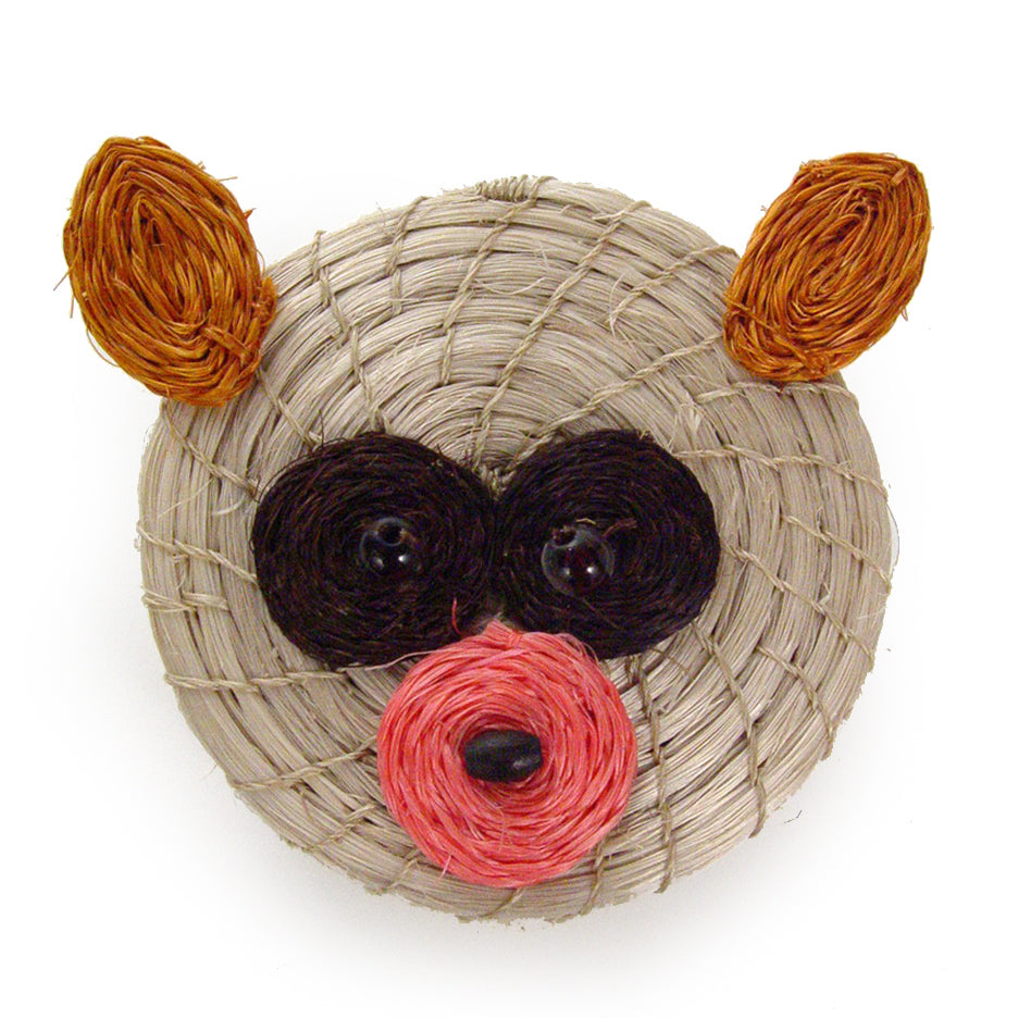 Bush Baby Lidded Basket by Tintsaba - Delightful Children's Artisan Basket