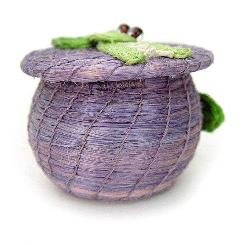 Crocodile Lidded Basket - A Swaziland Treasure by Mbare