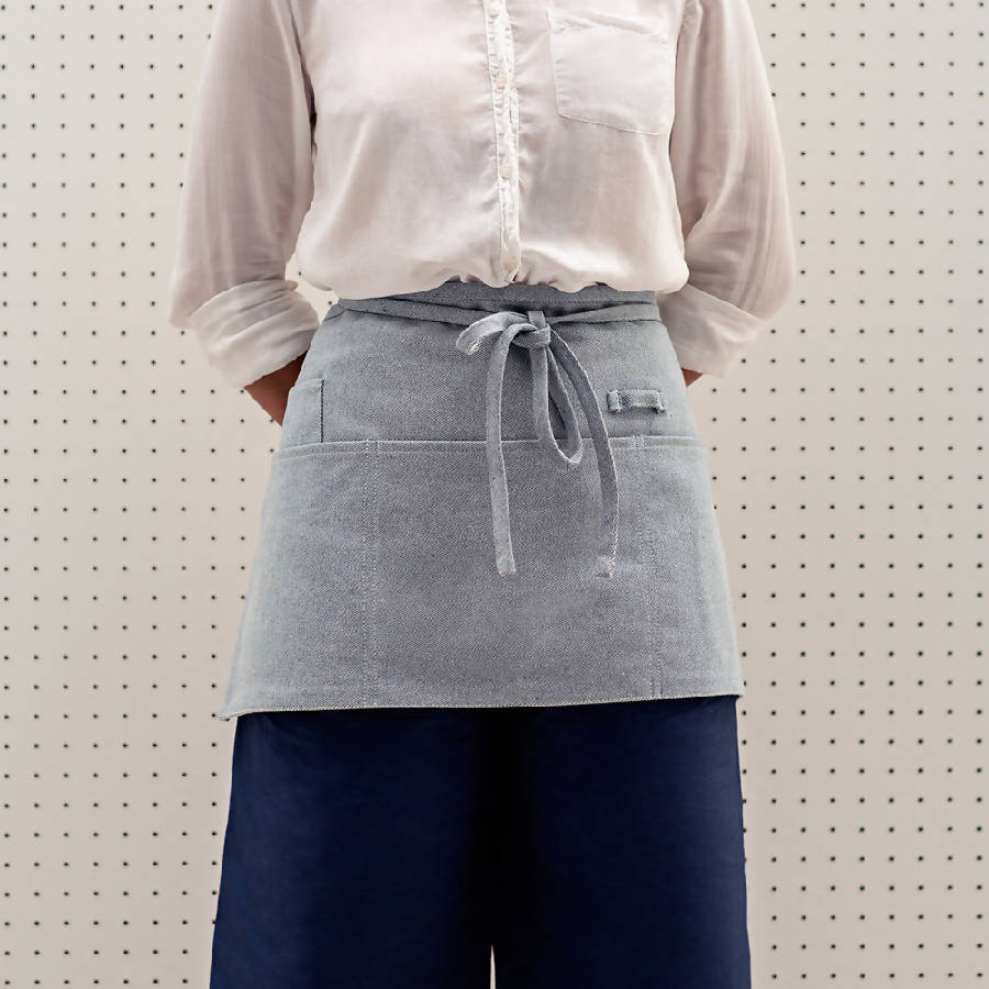 Meema Blue Waist Apron - The Perfect Blend of Style and Functionality