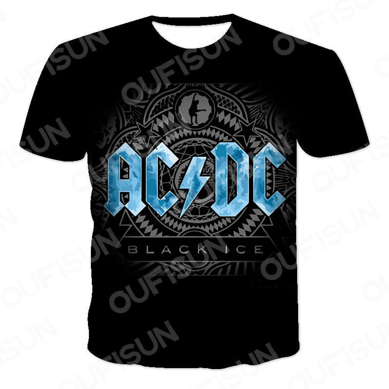 Rock T-Shirt by Oufison - 11 Designs In All - A Perfect Gift For Rock Fans!