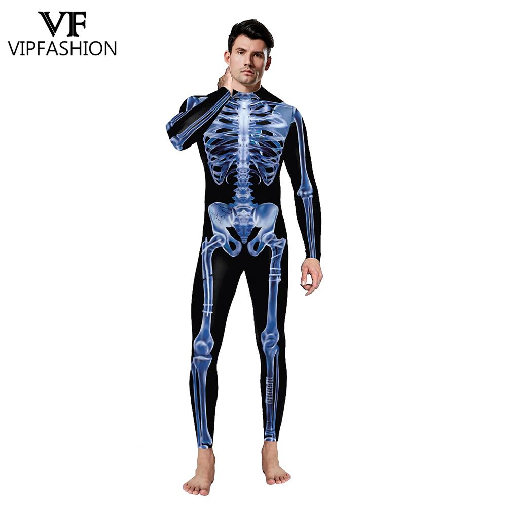 Skeleton Bodysuit Halloween Costumes - Great Look For Halloween!