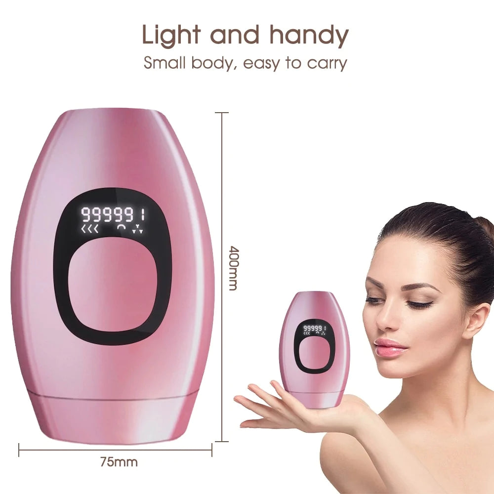 SilkSweep™ Laser Hair Remover – Bloomy Glow