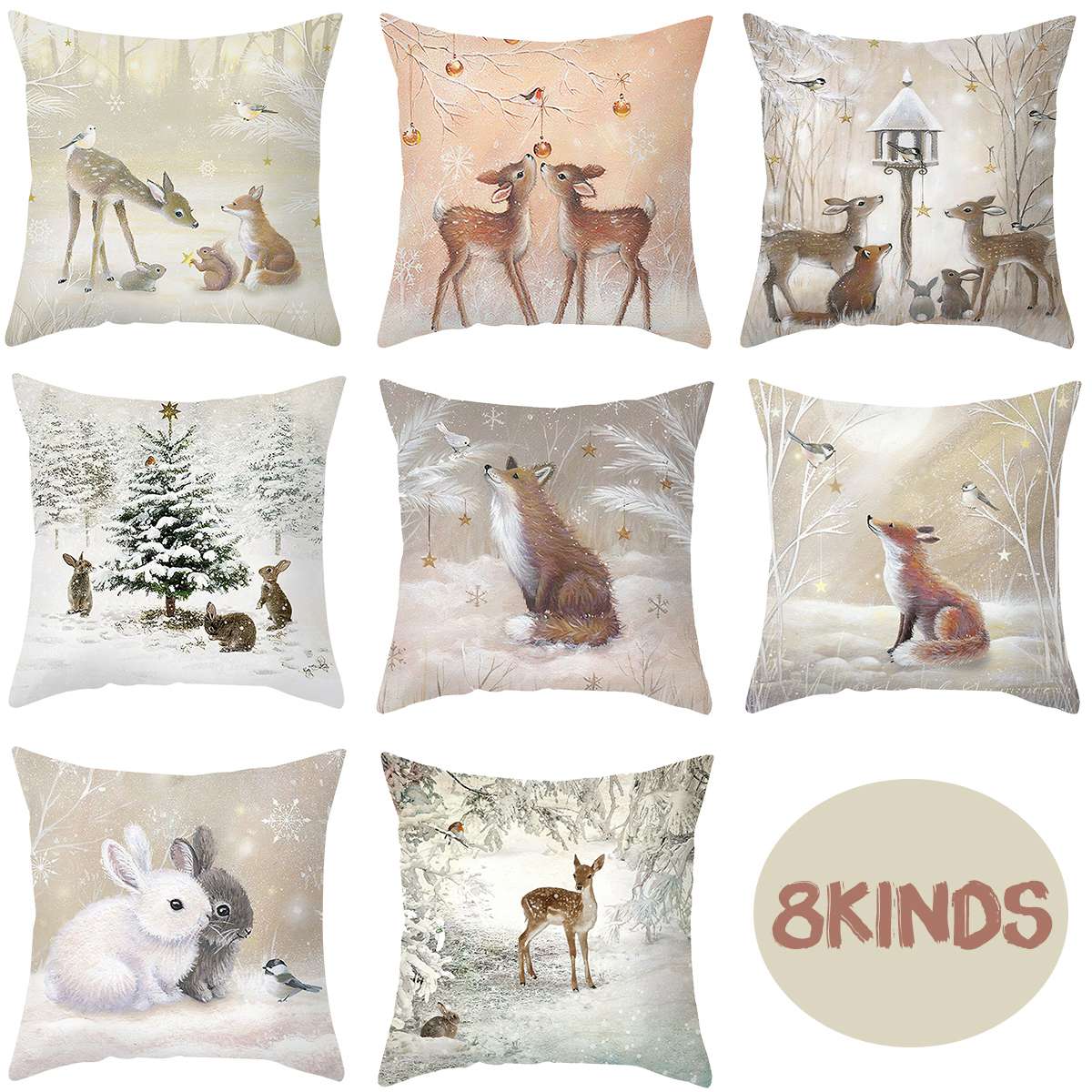 Merry Christmas Throw Pillows