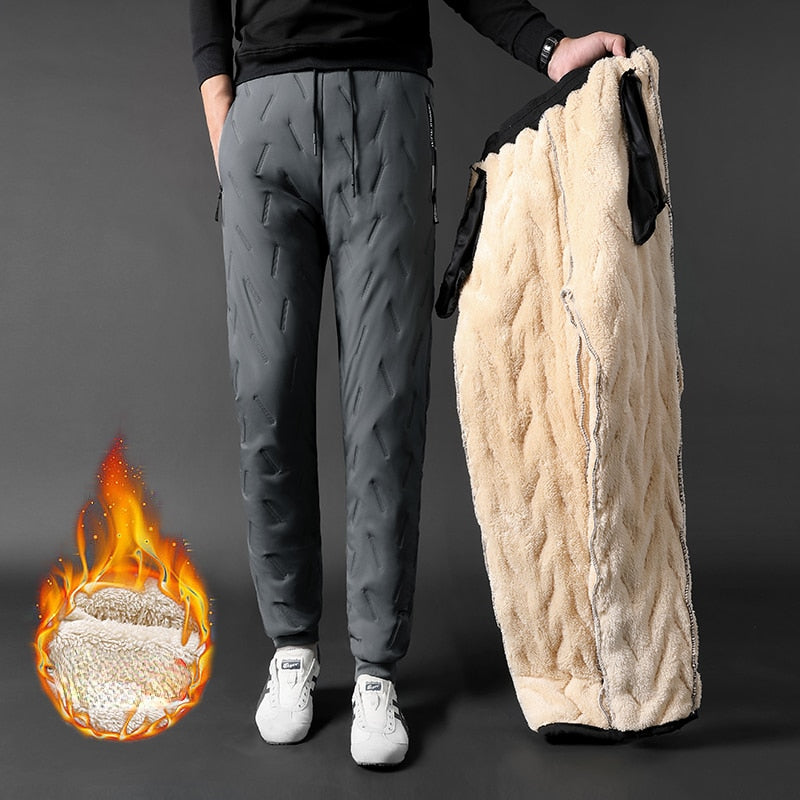 Winter Men's Lambswool Sweatpants