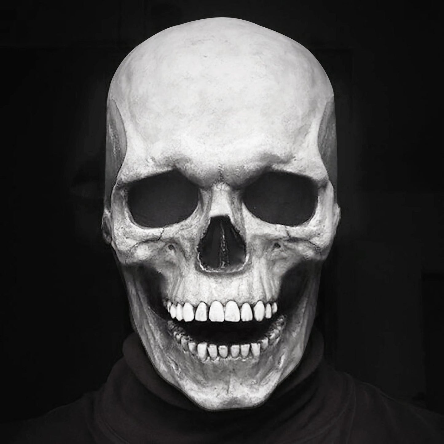 Talking Skull Mask - Moveable Jaw!