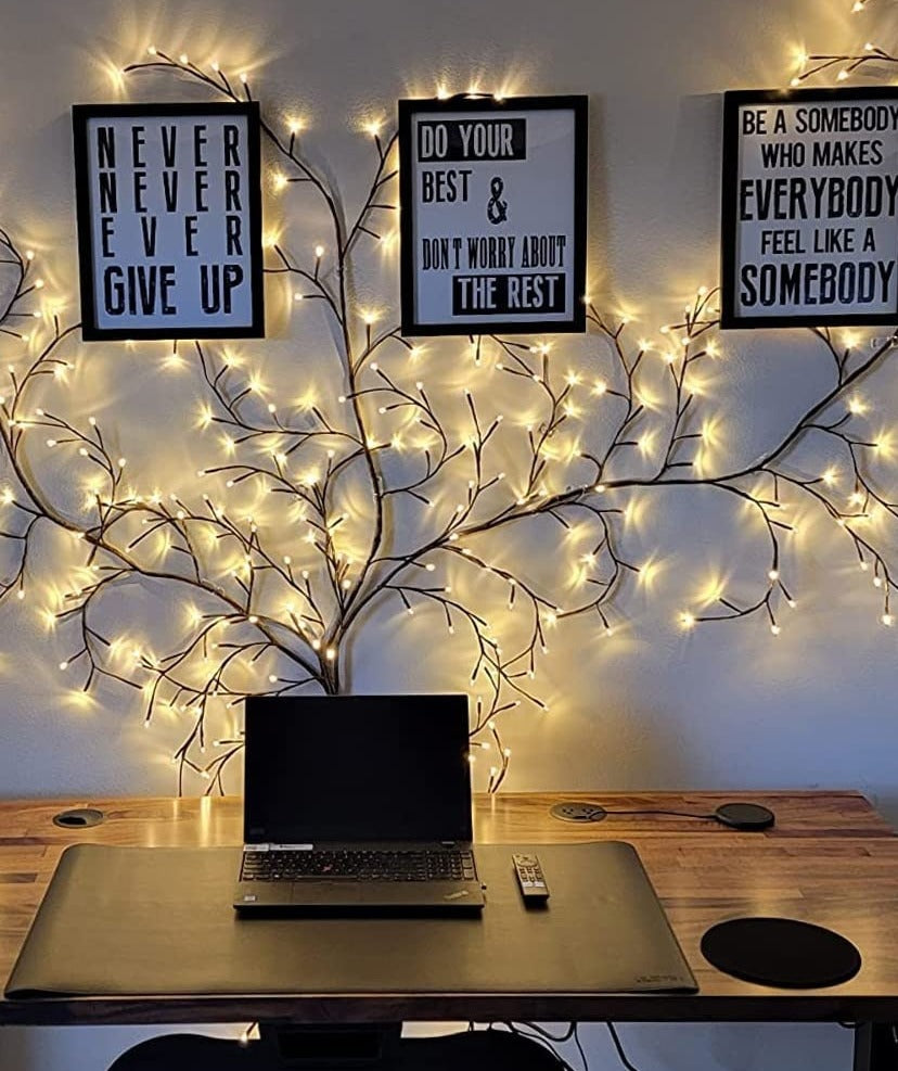 Lighted Vine Tree for Home With 144 LEDs