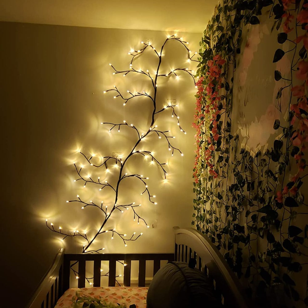 Lighted Vine Tree for Home With 144 LEDs