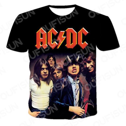 Rock T-Shirt by Oufison - 11 Designs In All - A Perfect Gift For Rock Fans!