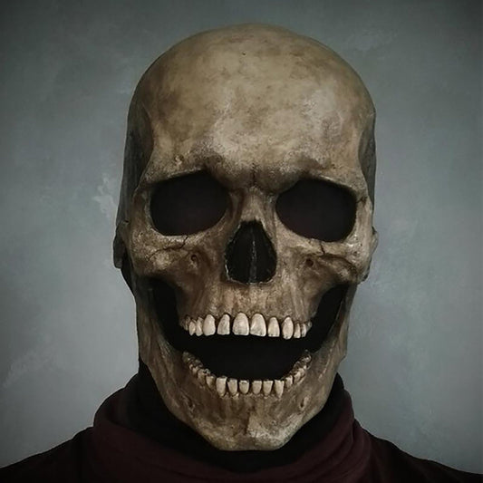 Talking Skull Mask - Moveable Jaw!