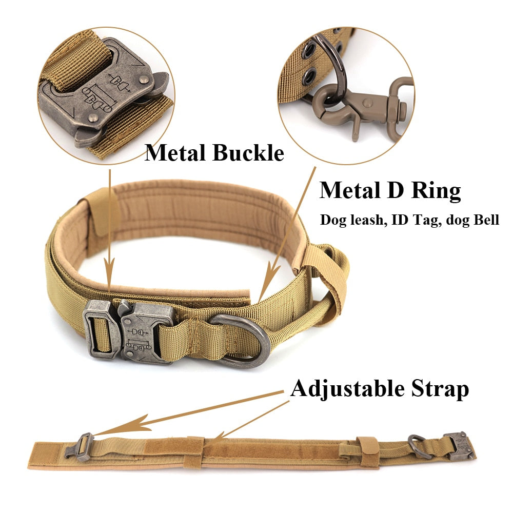 Tactical K-9 Dog Collar