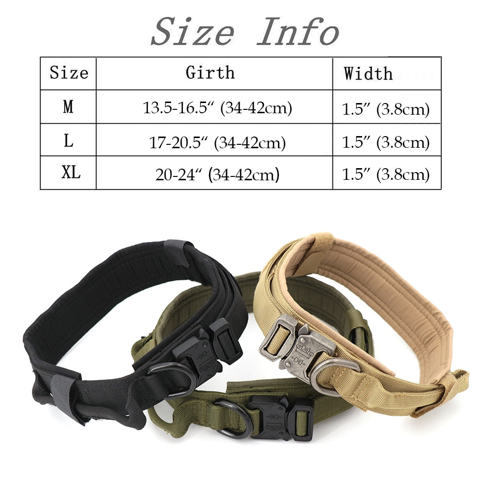 Tactical K-9 Dog Collar