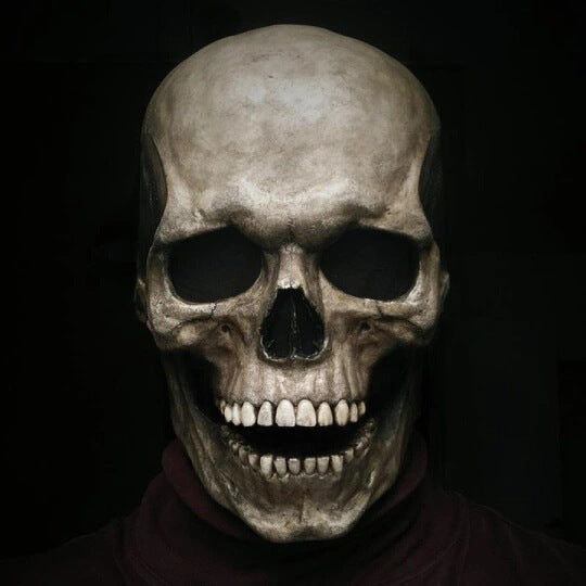 Talking Skull Mask - Moveable Jaw!