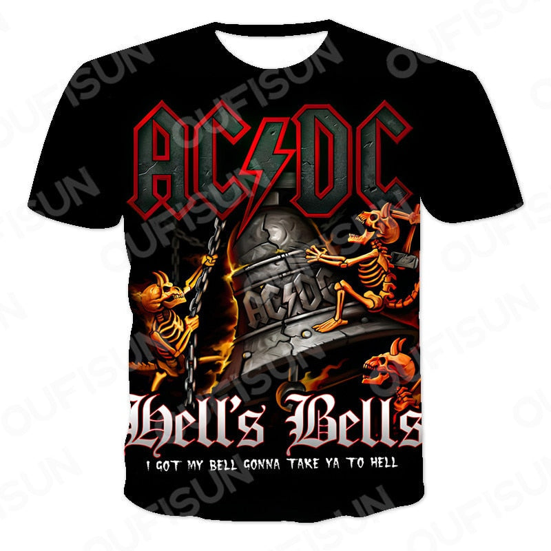 Rock T-Shirt by Oufison - 11 Designs In All - A Perfect Gift For Rock Fans!