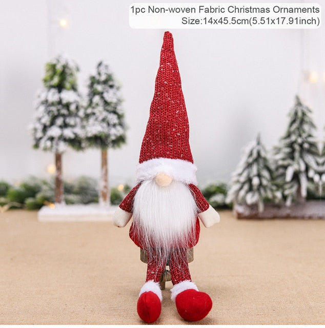 Christmas Faceless Gnome Dolls